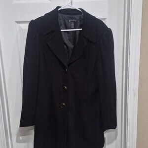 INC International Concepts Black Button-Up Blazer Jacket – Size Large